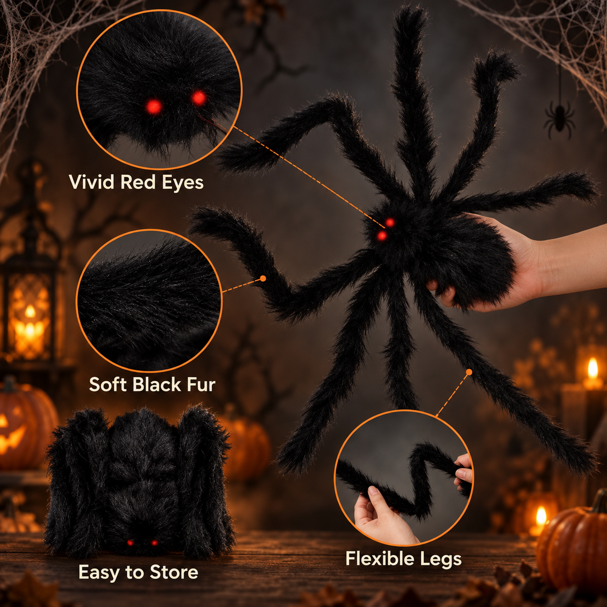 Giant Halloween Spider