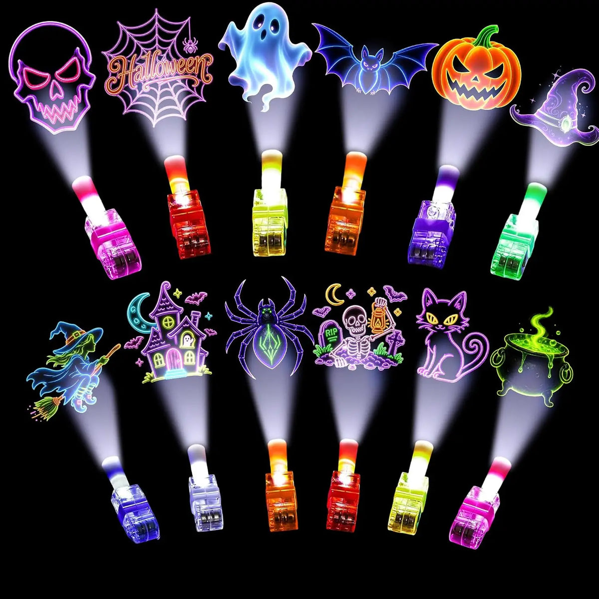 Halloween Projection Rings